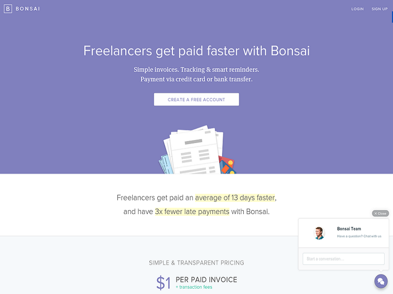TheMerkle_Bonsai Invoicing