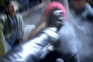 bitcoiner pepper sprayed
