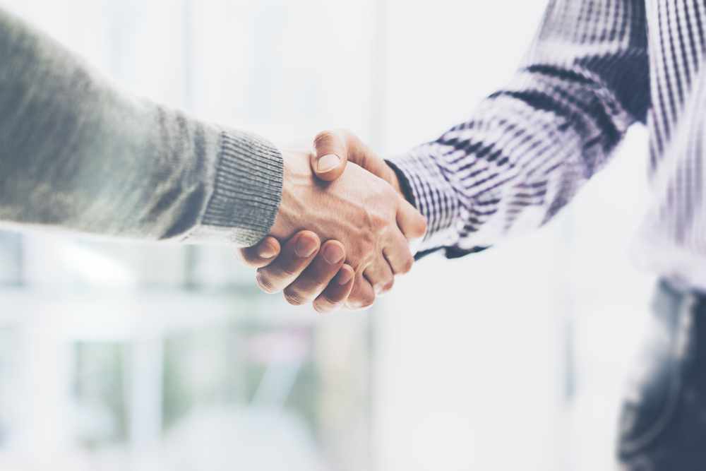 roger ver handshake