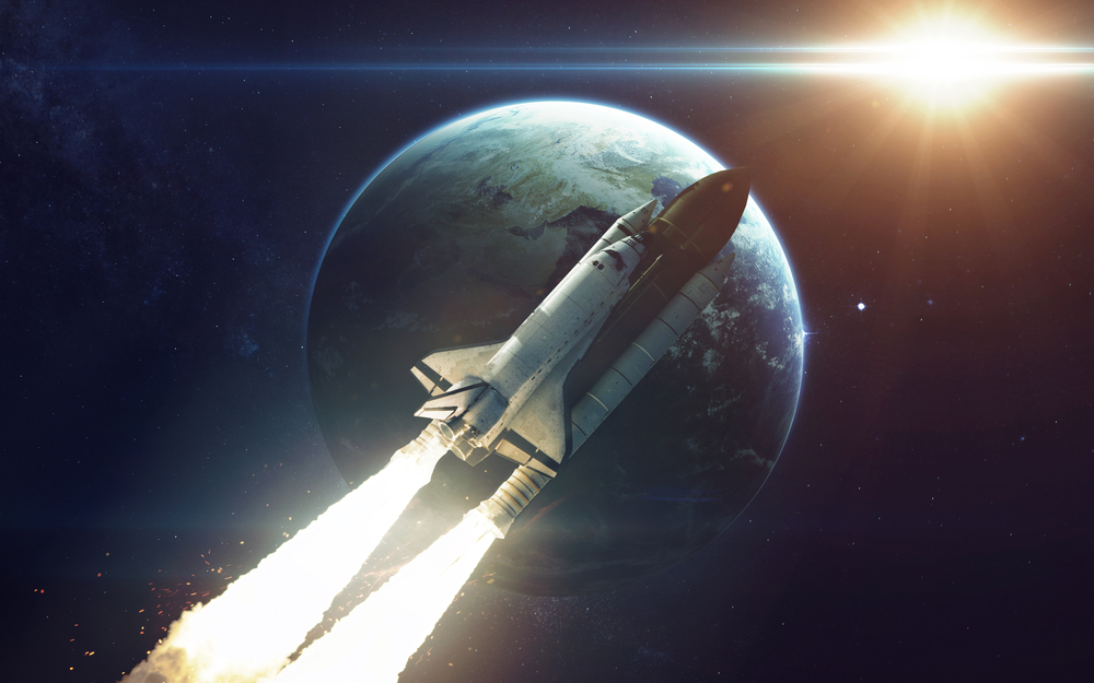 bitcoin space shuttle
