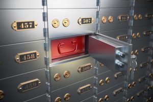 safety deposit box
