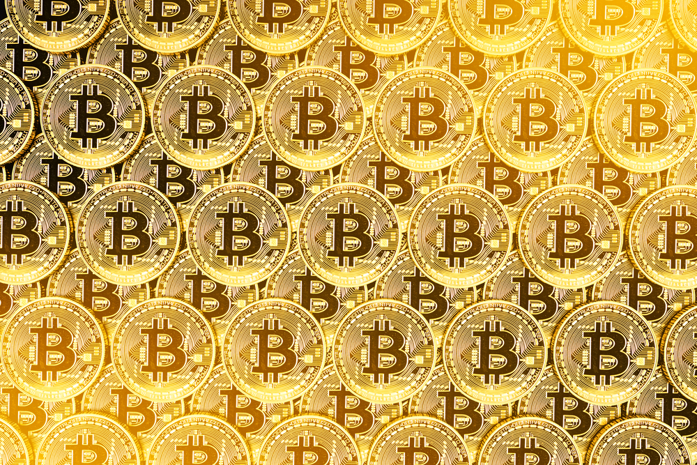 lots of bitcoins