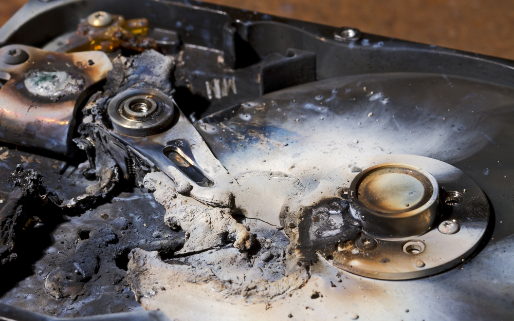 TheMerkle Bitcoin Hard Drive Fire