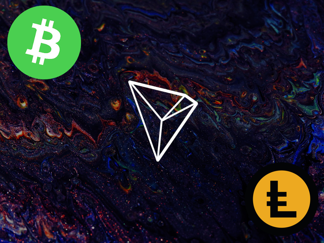 bitcoin cash tron leocoin price analysis