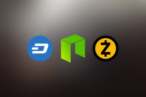 dash neo zcash logo featured