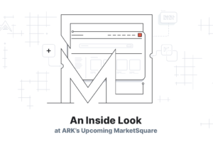 The merkle Ark.io MarketSquare