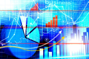 Economical stock market graph