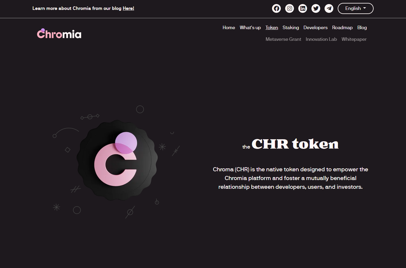 chromia chr token