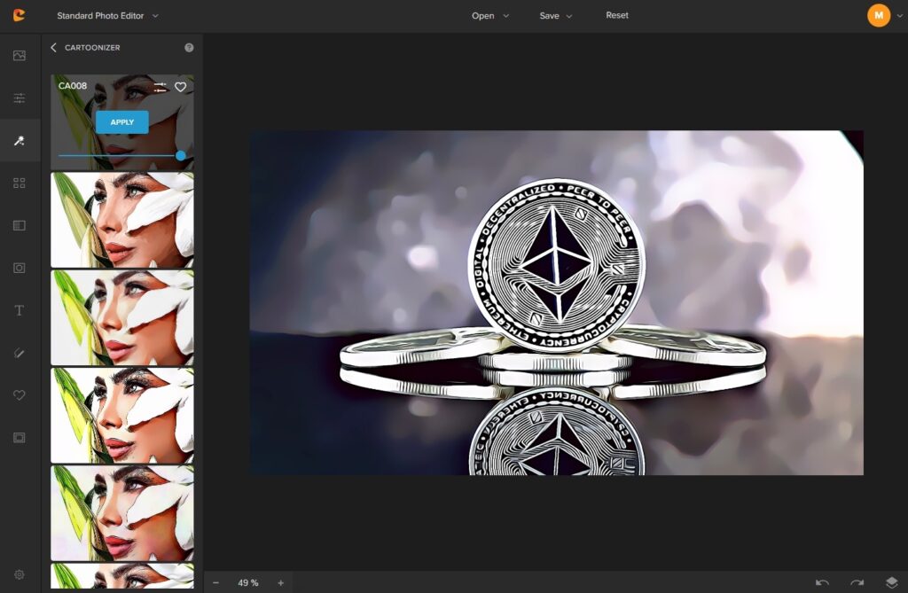 cartoonizer ethereum image example