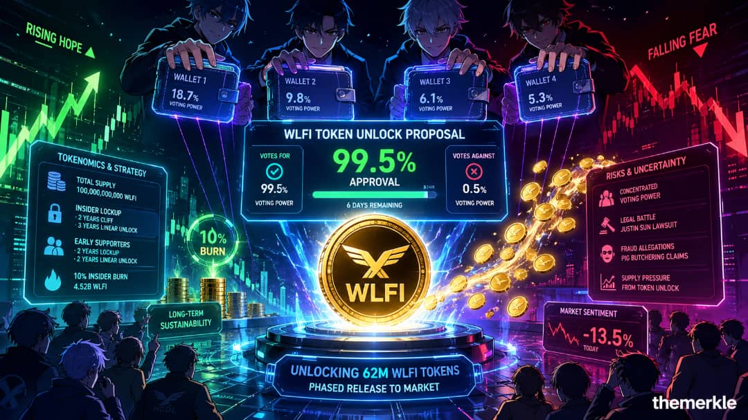 Market Concerns And Governance Debate Ramp Up As World Liberty Financial Token Unlock Nears Approval