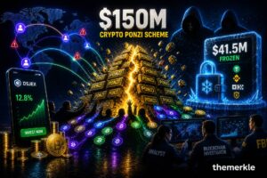 $150M Crypto Ponzi Scheme Crumbles, Forming Global Fraud Network As Investigators Freeze $41.5M