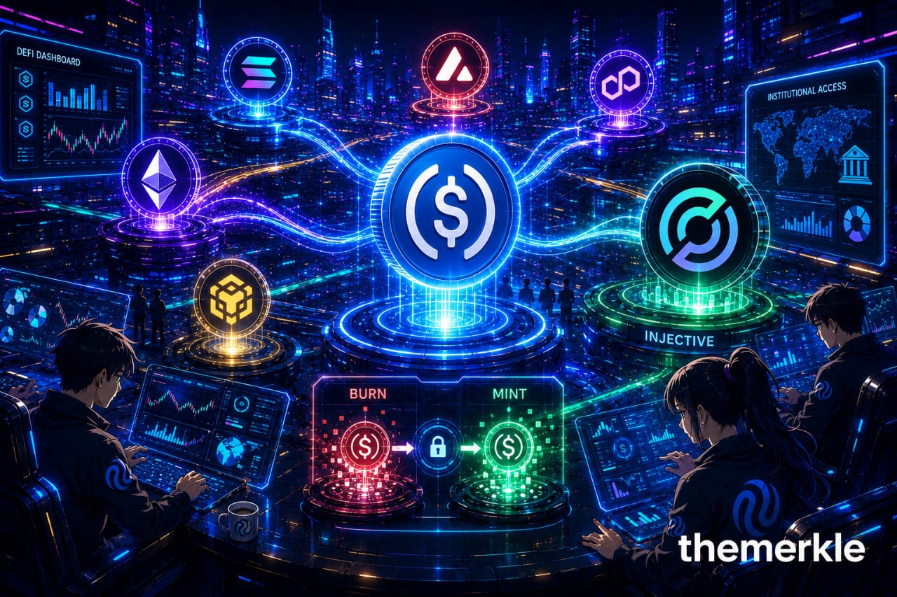Circle Brings Native USDC And CCTP To Injective As Cross-Chain DeFi Infrastructure Expands