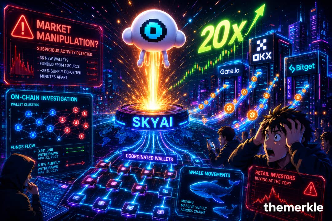 SkyAI’s Explosive 20x Surge Raises Red Flags As On-Chain Data Points To Possible Market Manipulation