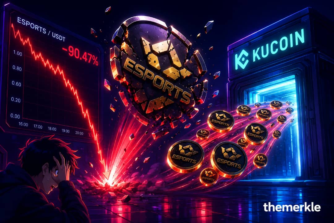 ESPORTS Token Collapse: Team-Linked Wallets Trigger $12.7M Sell-Off in Two Hours