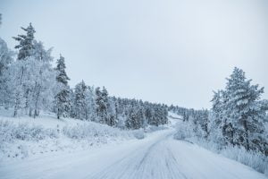 THeMerkle Martti Self-driving Car Snow